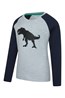 034288 LS SEQUIN DINO KIDS TEE