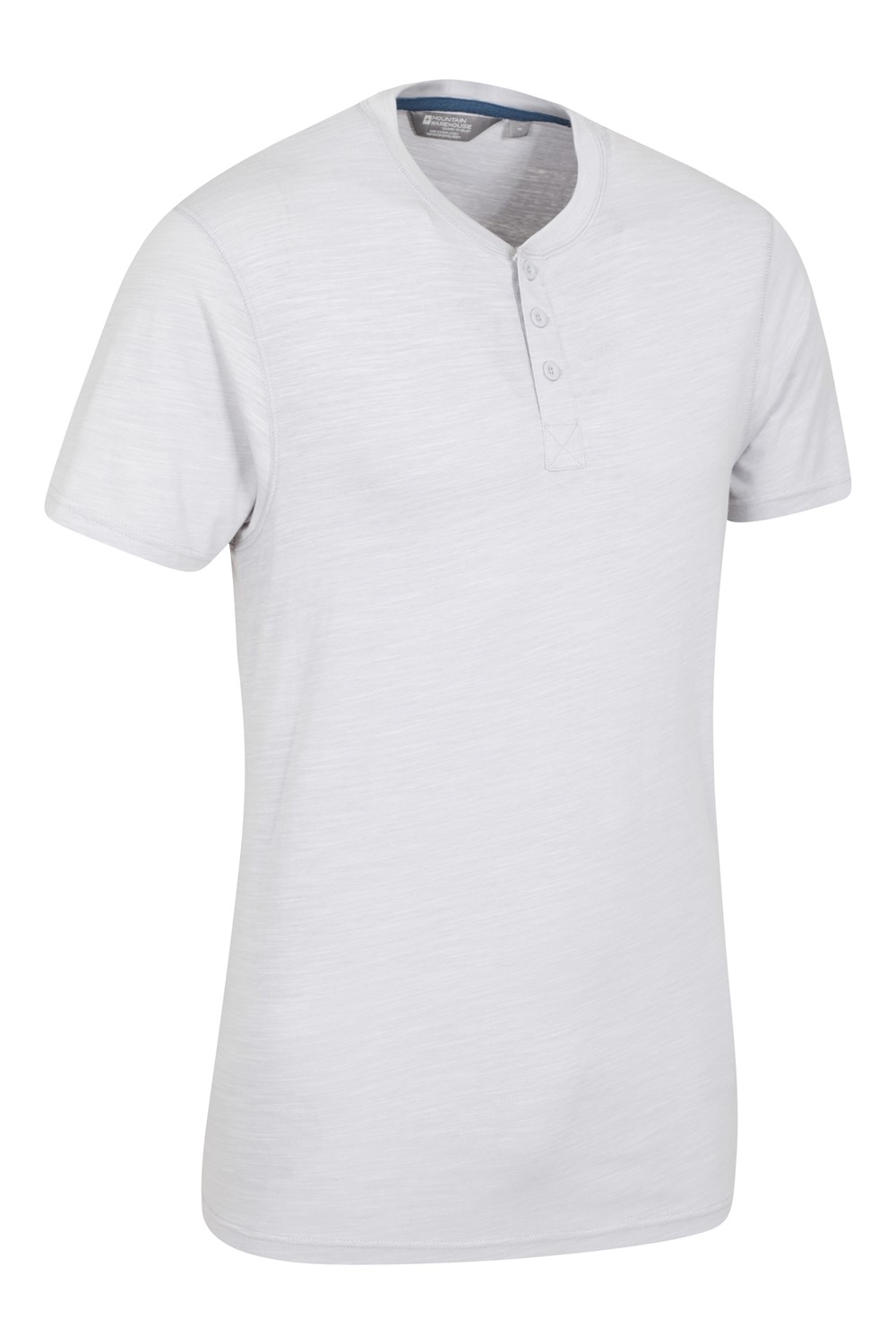Mountain Warehouse Men Short Sleeve Hasst Henley Tee Tshirt
