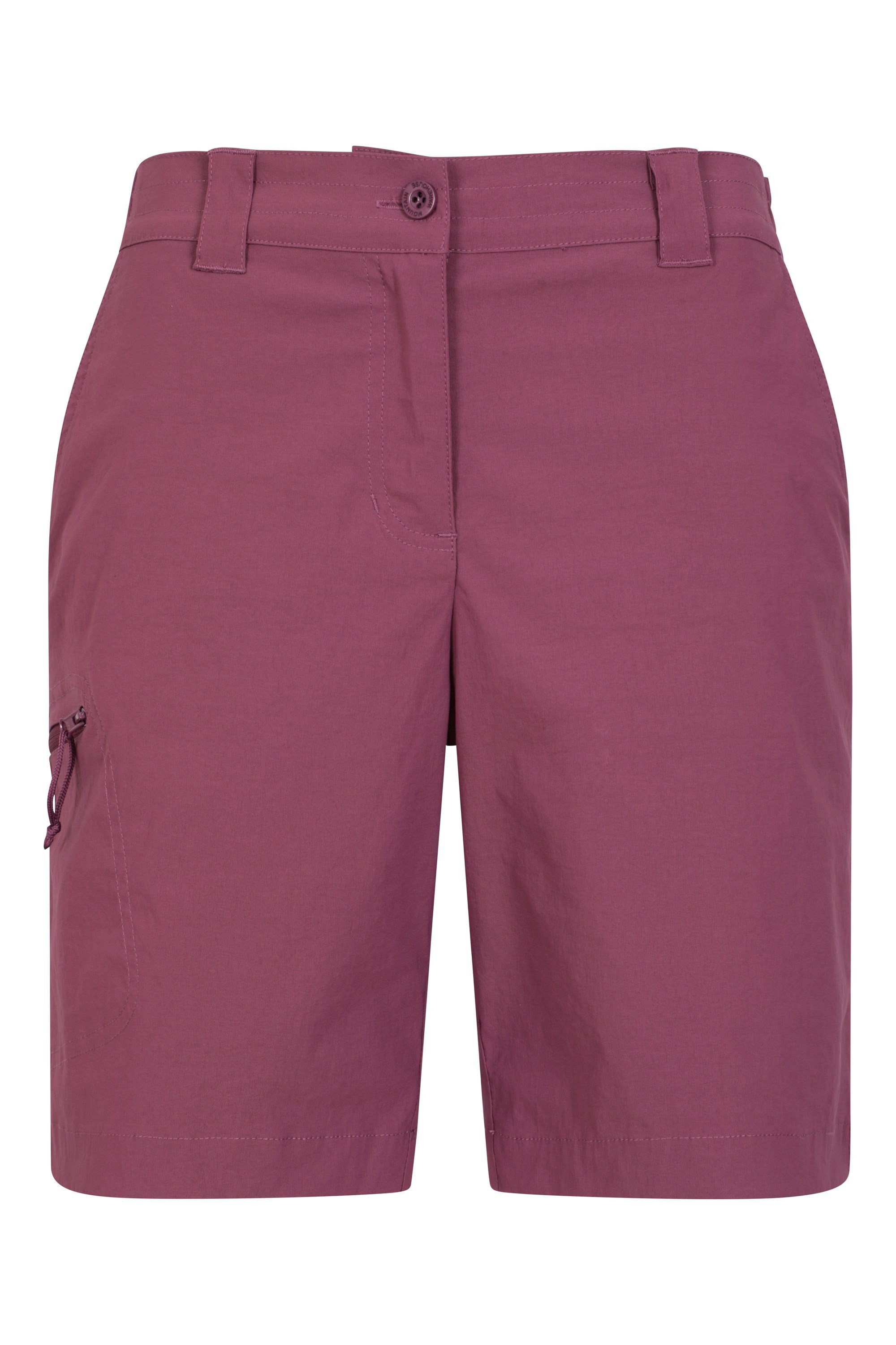 Hiker Stretch Womens Shorts - Pink