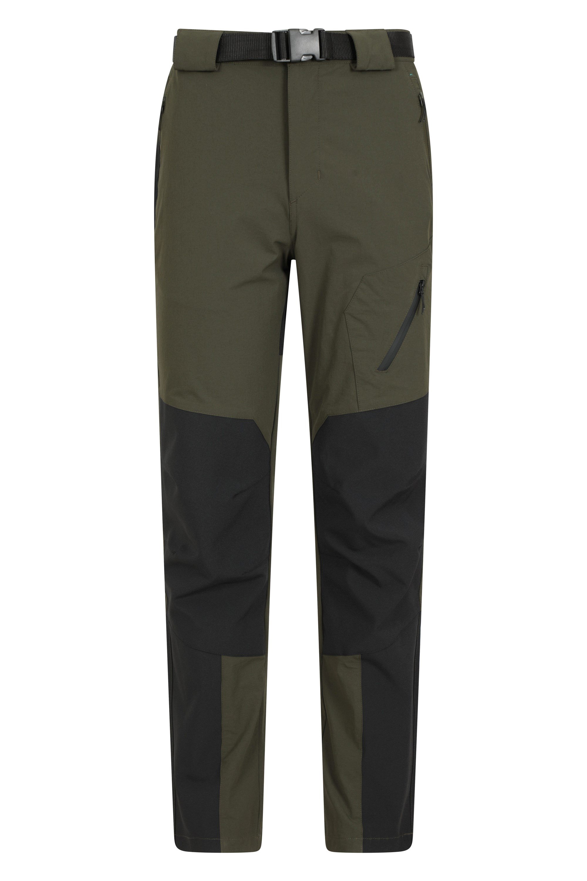 Forest Mens Trekking Trousers - Short Length - Green