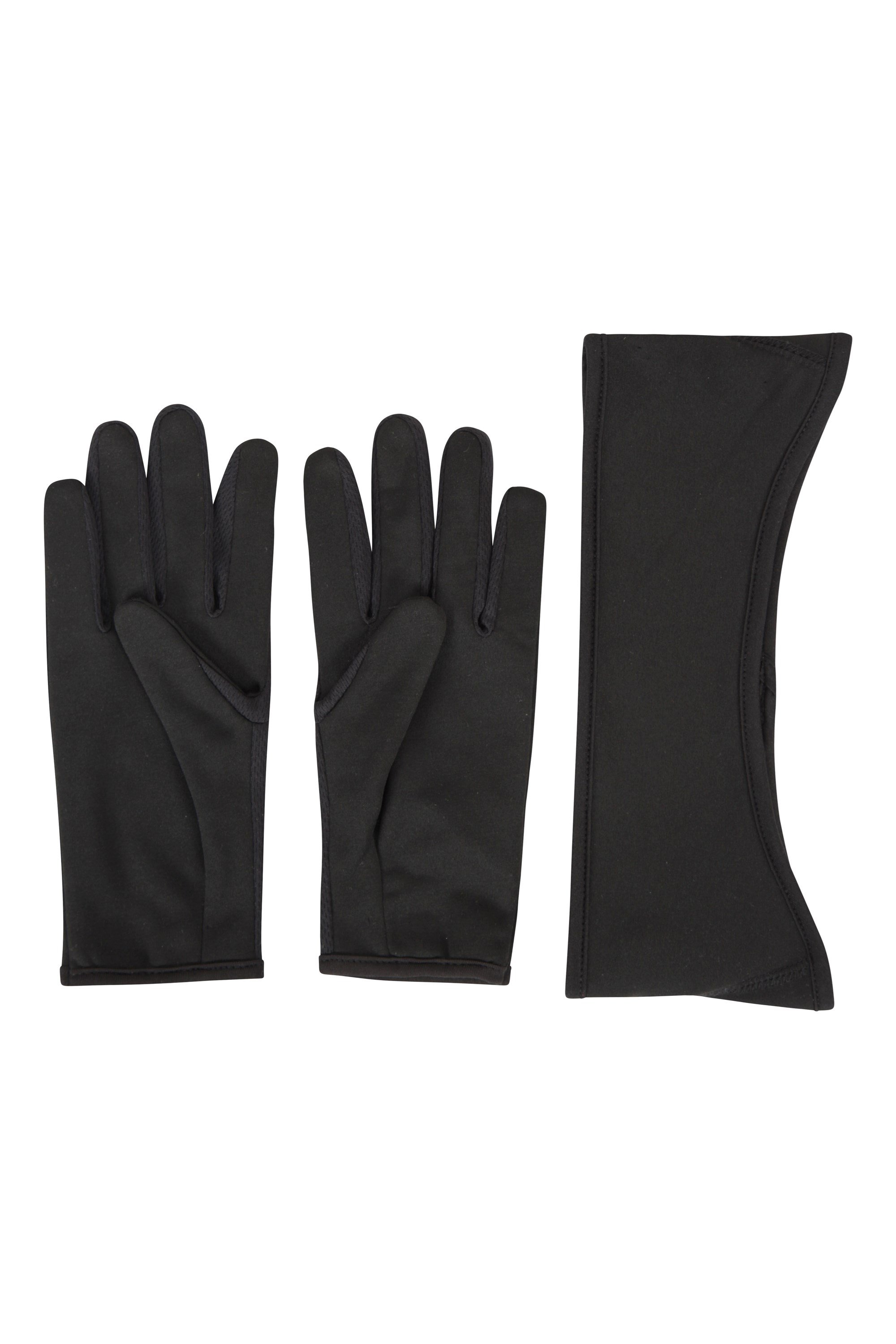 Rush Headband & Gloves Set - Black