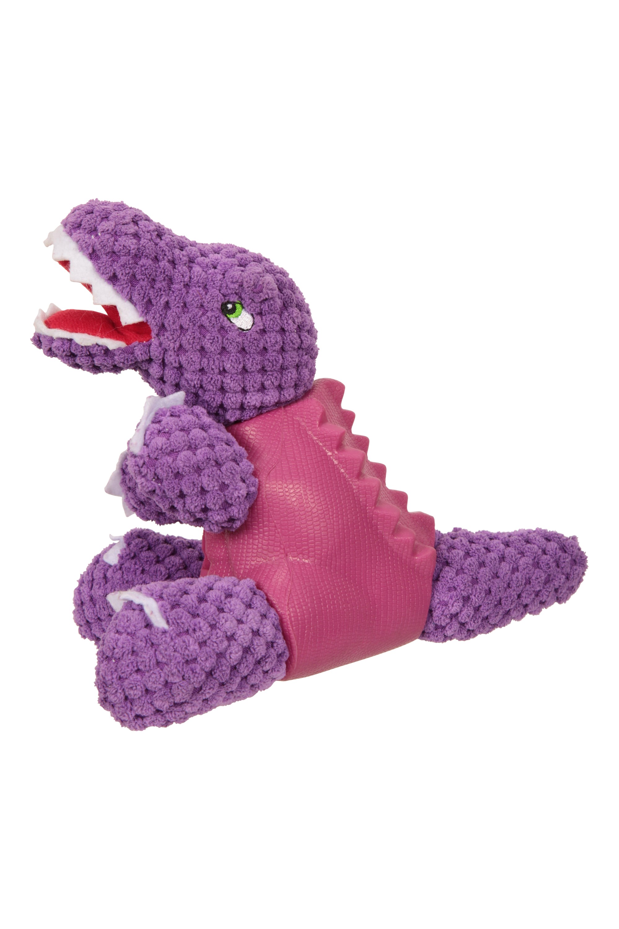 Squeaky Toy Dinosaur - Purple