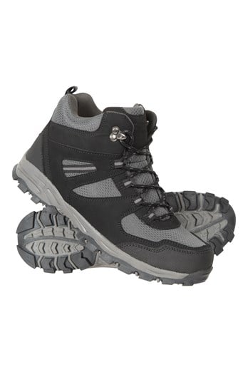 Mcleod Womens Wide Fit Walking Boots Jet Black