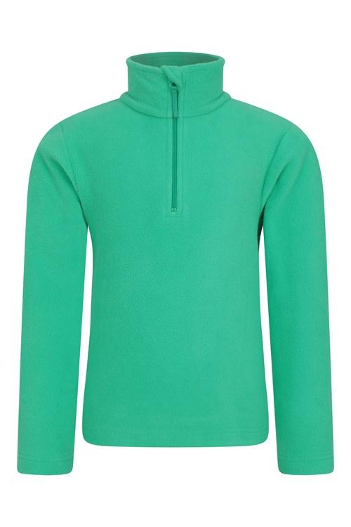 Bright Green CAMBER 2 KIDS FLEECE Image 1