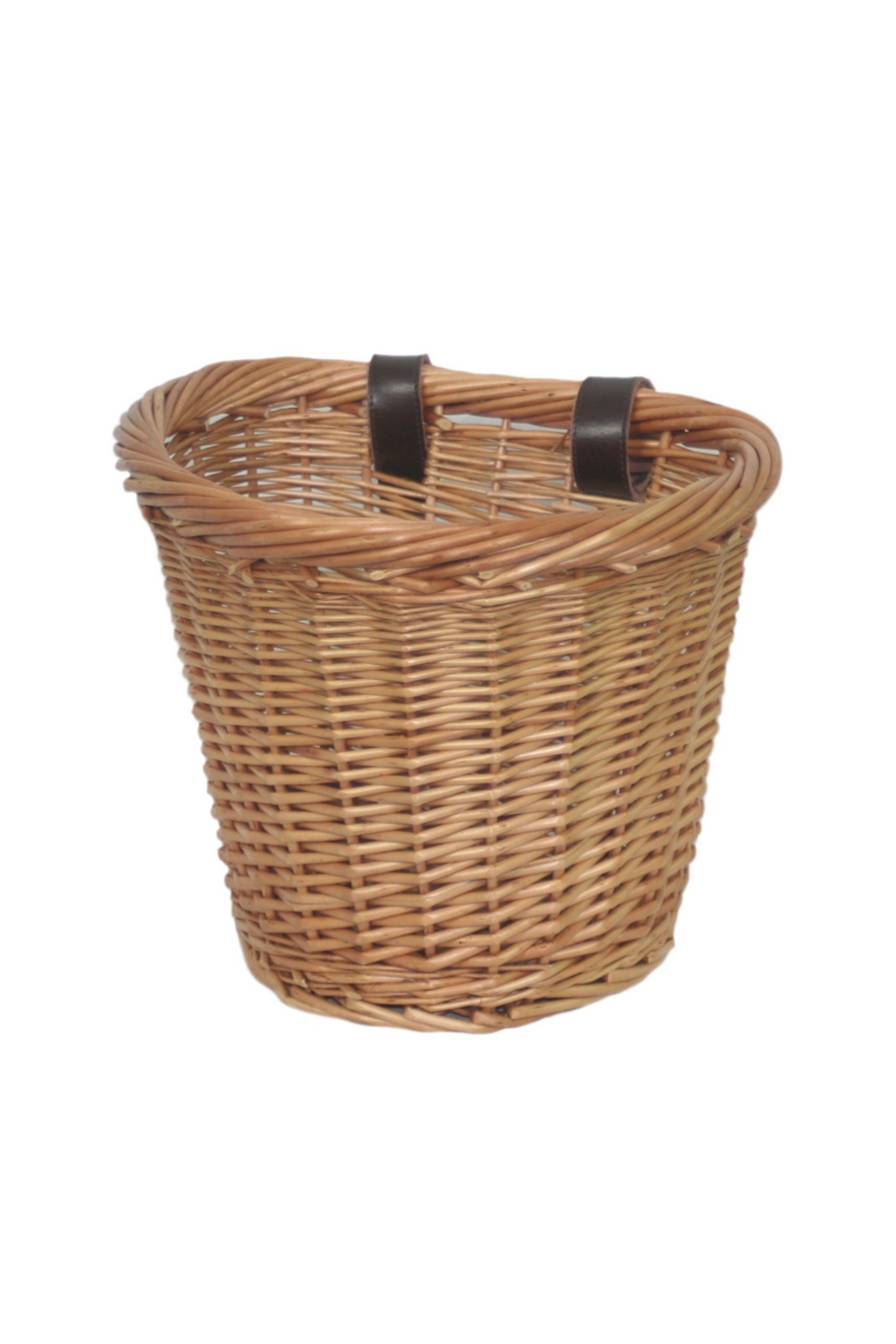 Wicker Heritage Oval Bicycle Basket -
