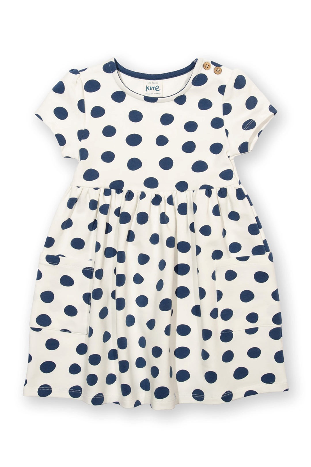 Big Spot Baby/Kids Organic Cotton Dress -