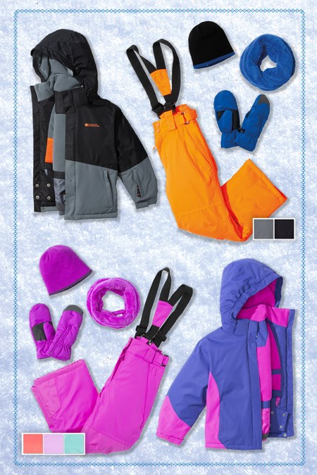 Kids Waterproof Ski Package