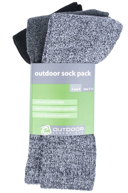 Outdoor Socks - 3 Pack