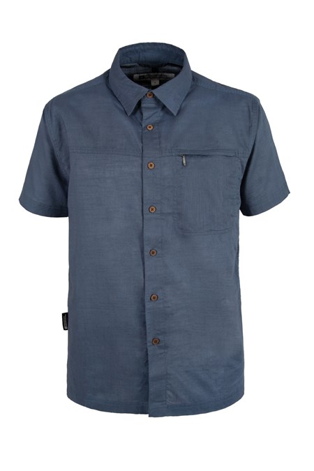 Coconut Short Sleeve Mens Travel Shirt