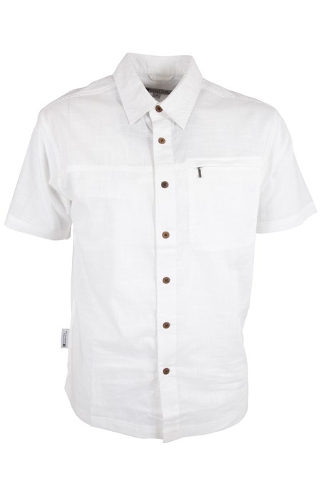 Coconut Short Sleeve Mens Travel Shirt