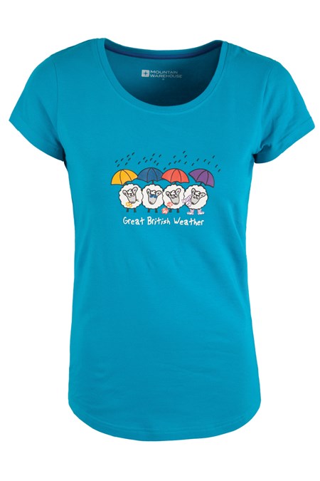 Great British Weather Womens T-Shirt