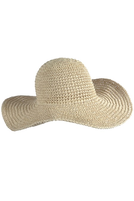 100% Straw Brimmed Hat