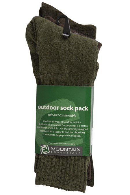Outdoor Sock 3 Pack