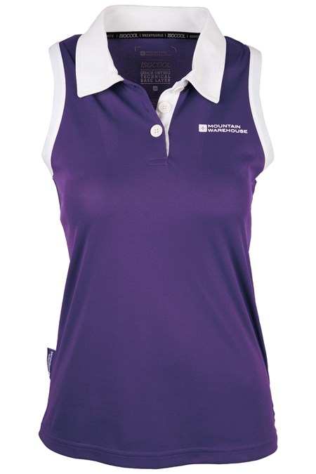 Womens V-Tech Golf Polo Tank