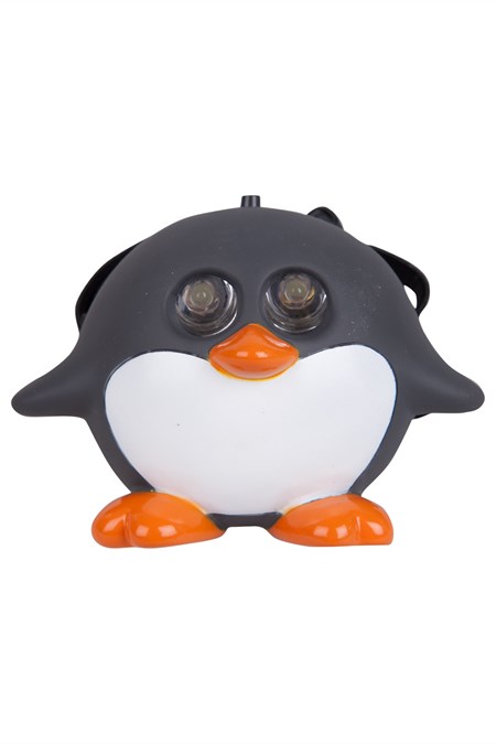 022379 CHARACTER HEAD TORCH - PENGUIN