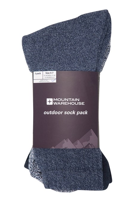 022965 OUTDOOR SOCK 3-PK