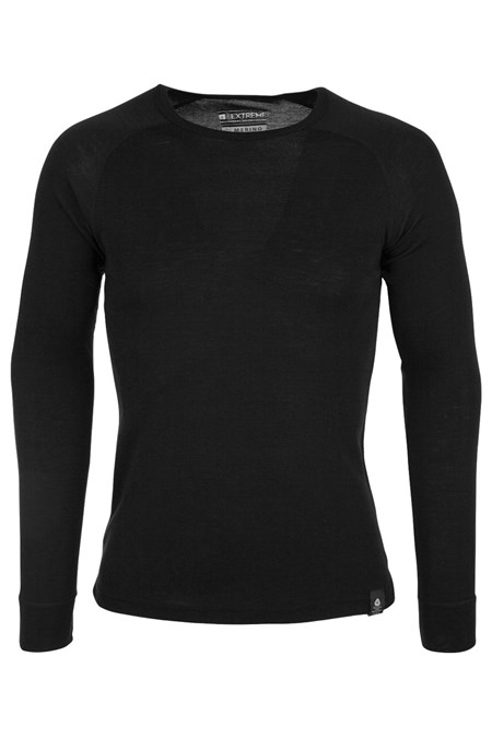 023200 MERINO LS ROUND NECK TOP