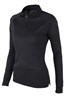 023572 TALUS WOMENS LS ZIP NECK TOP