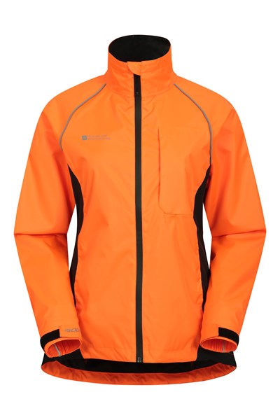 Adrenaline Womens Waterproof Iso-Viz Jacket - Orange