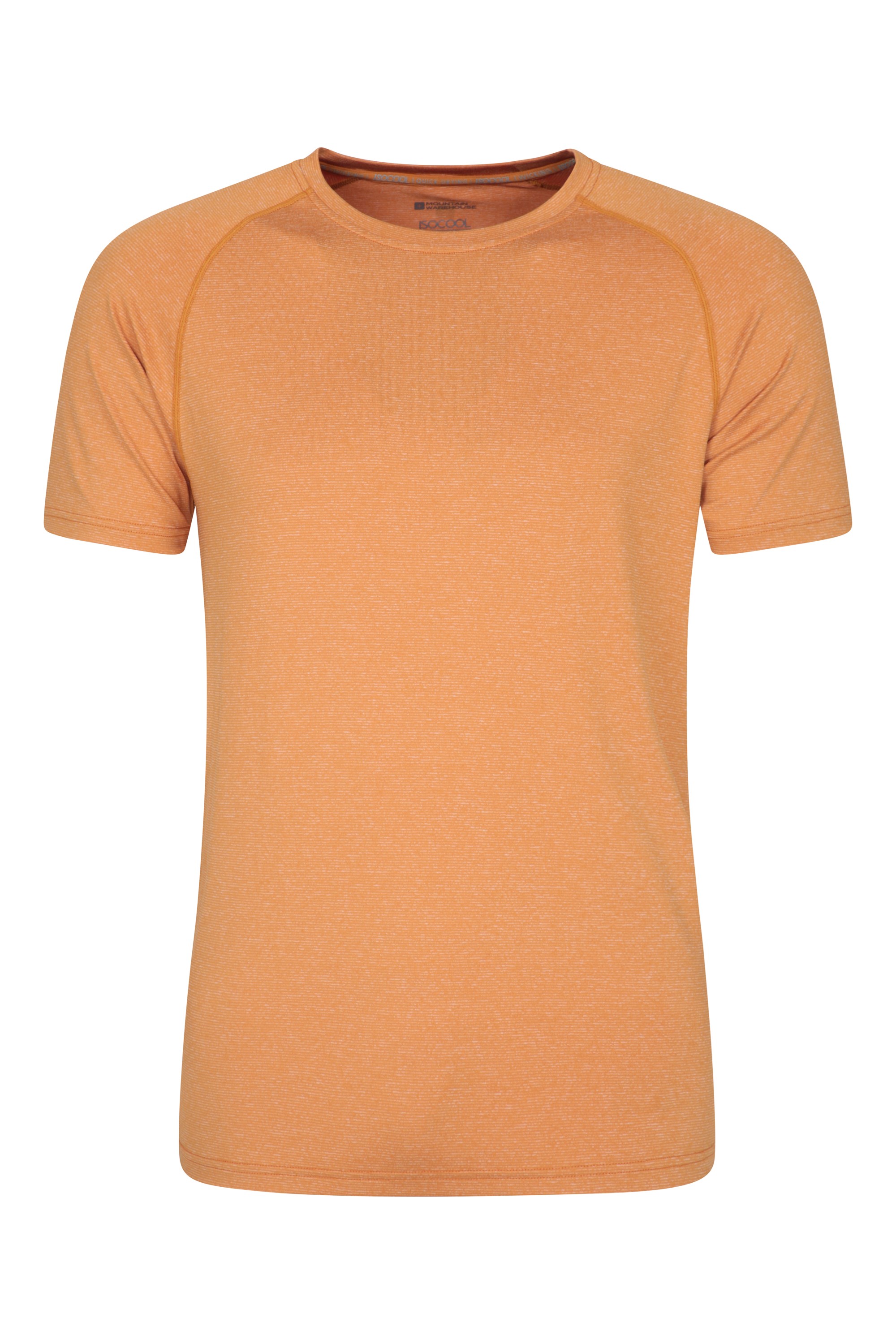 T-shirt IsoCool hommes Agra - Jaune