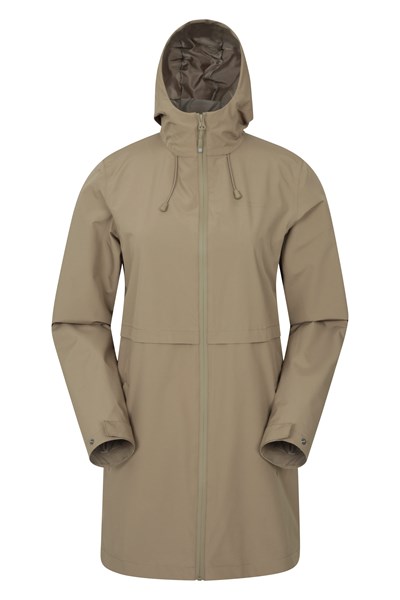 Hilltop Womens Waterproof Jacket - Brown