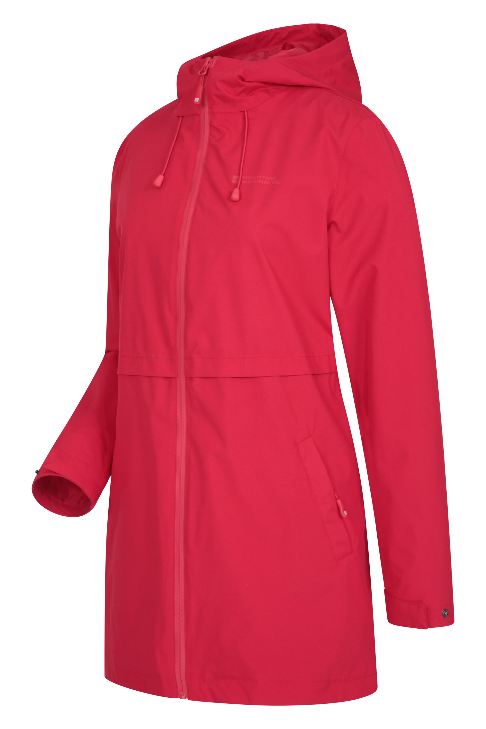 Mountain Warehouse Hilltop Womens Waterproof Jacket For Cycling Taped Seams Lightweight