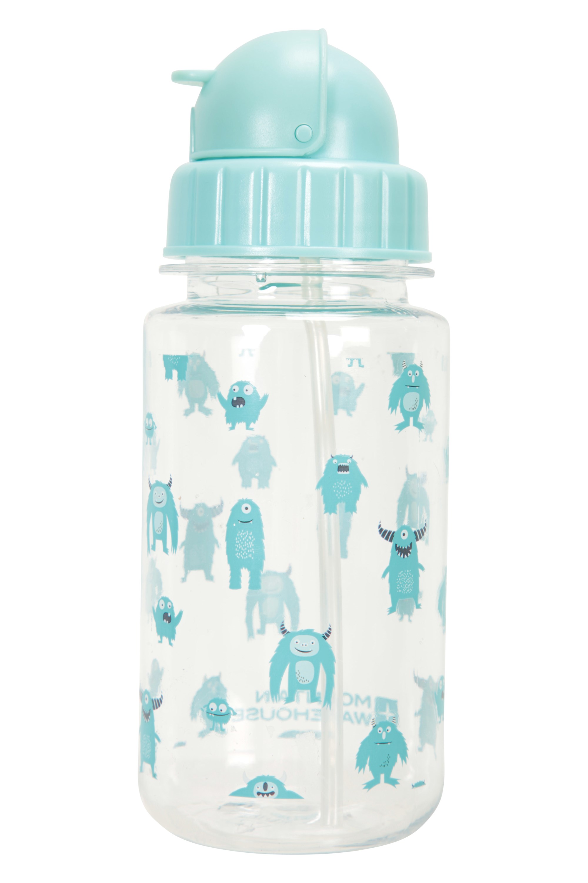 YAQI BPA free baby water bottle with straw flip lid custom KIDS cartoon  printing