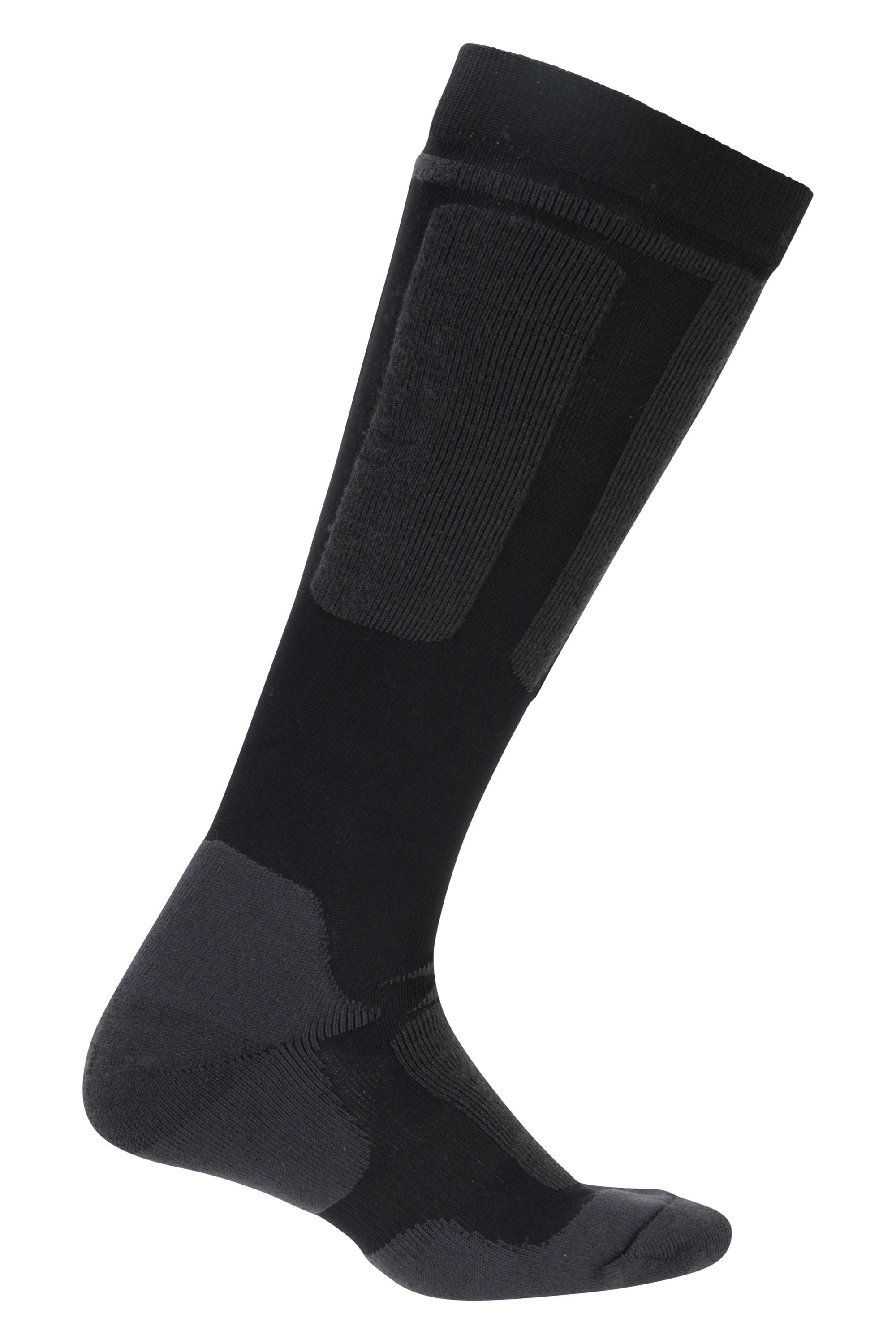 Extreme Mens Merino Thermal Ski Socks Black