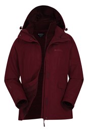Thunderstorm 3-in-1 Womens Jacket Red