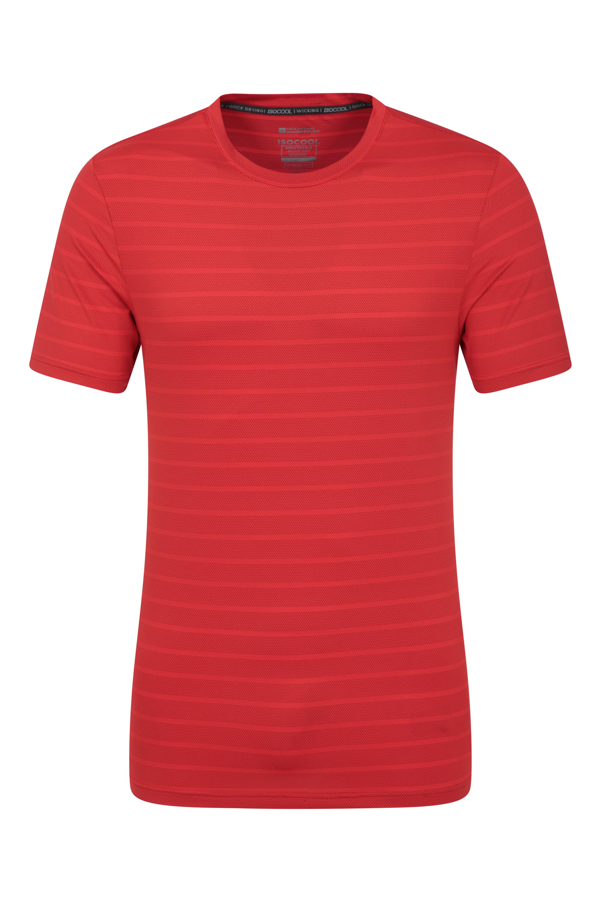 Tee-shirt Trace rayé - Rouge