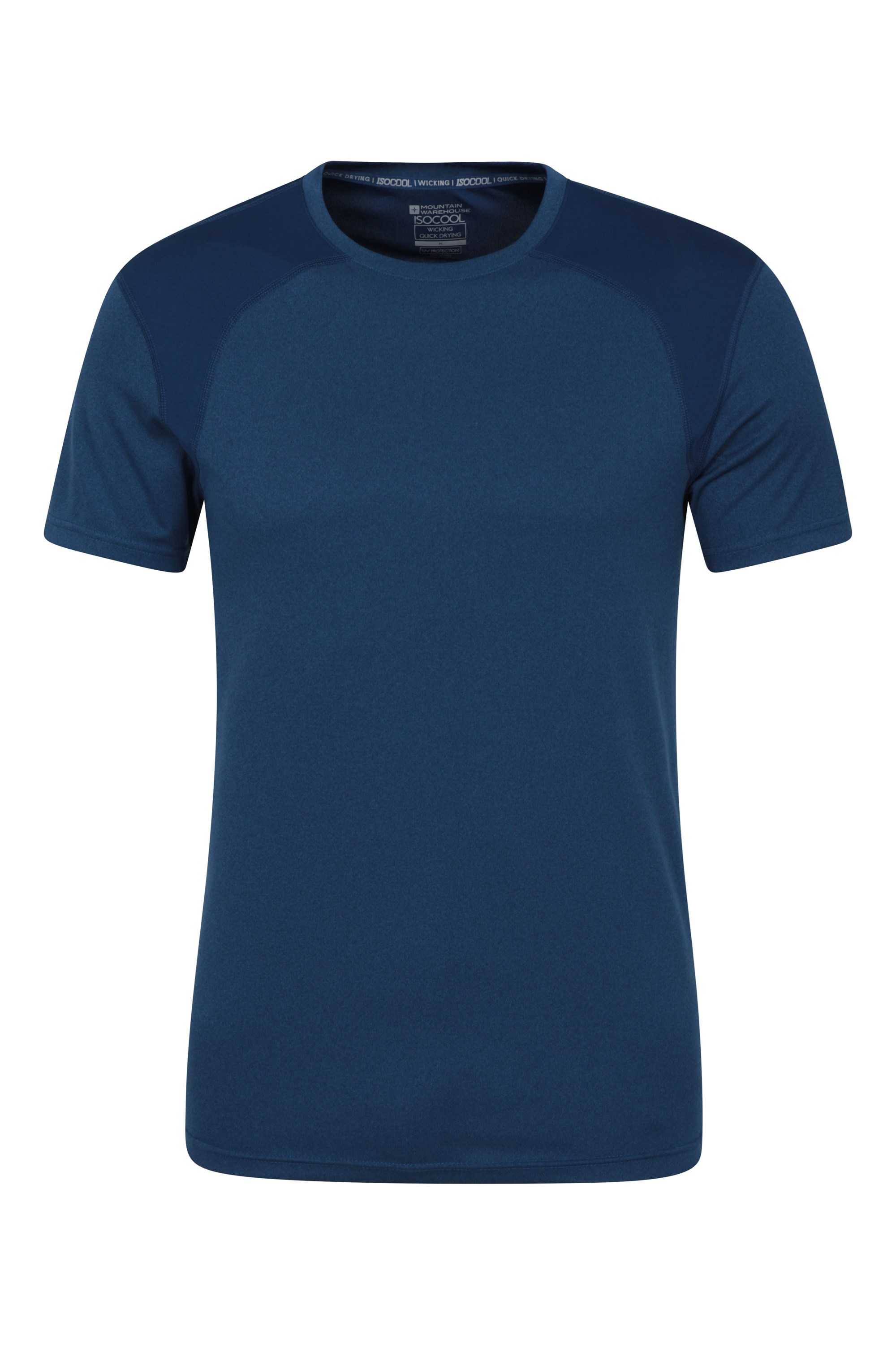 T-shirt Lunar IsoCool à empiècements homme - Bleu
