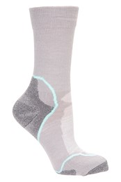 Merino Womens Hiker Socks Grey
