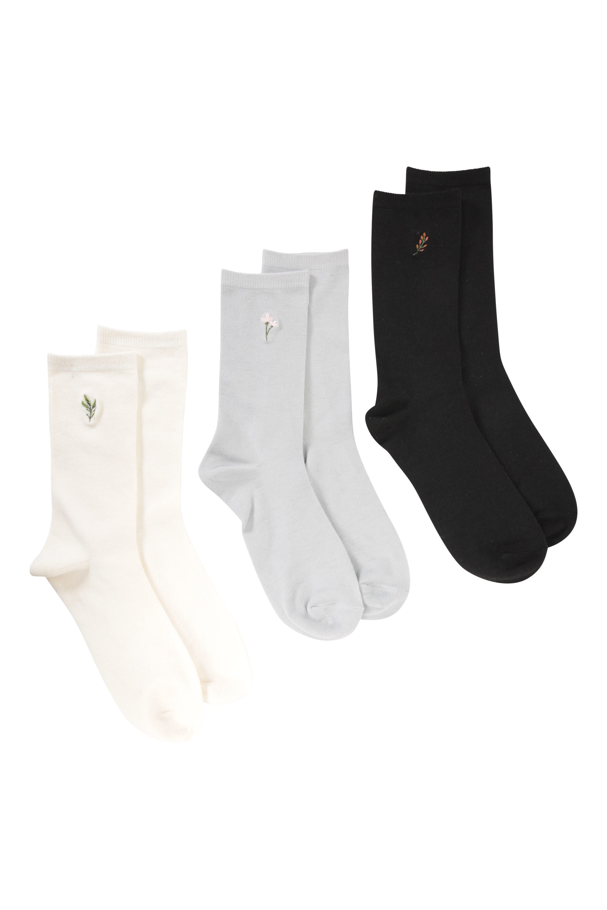 Recycled Womens Socks - Grey
