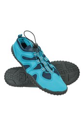 Ocean Mens Adjustable Water Shoes Blue