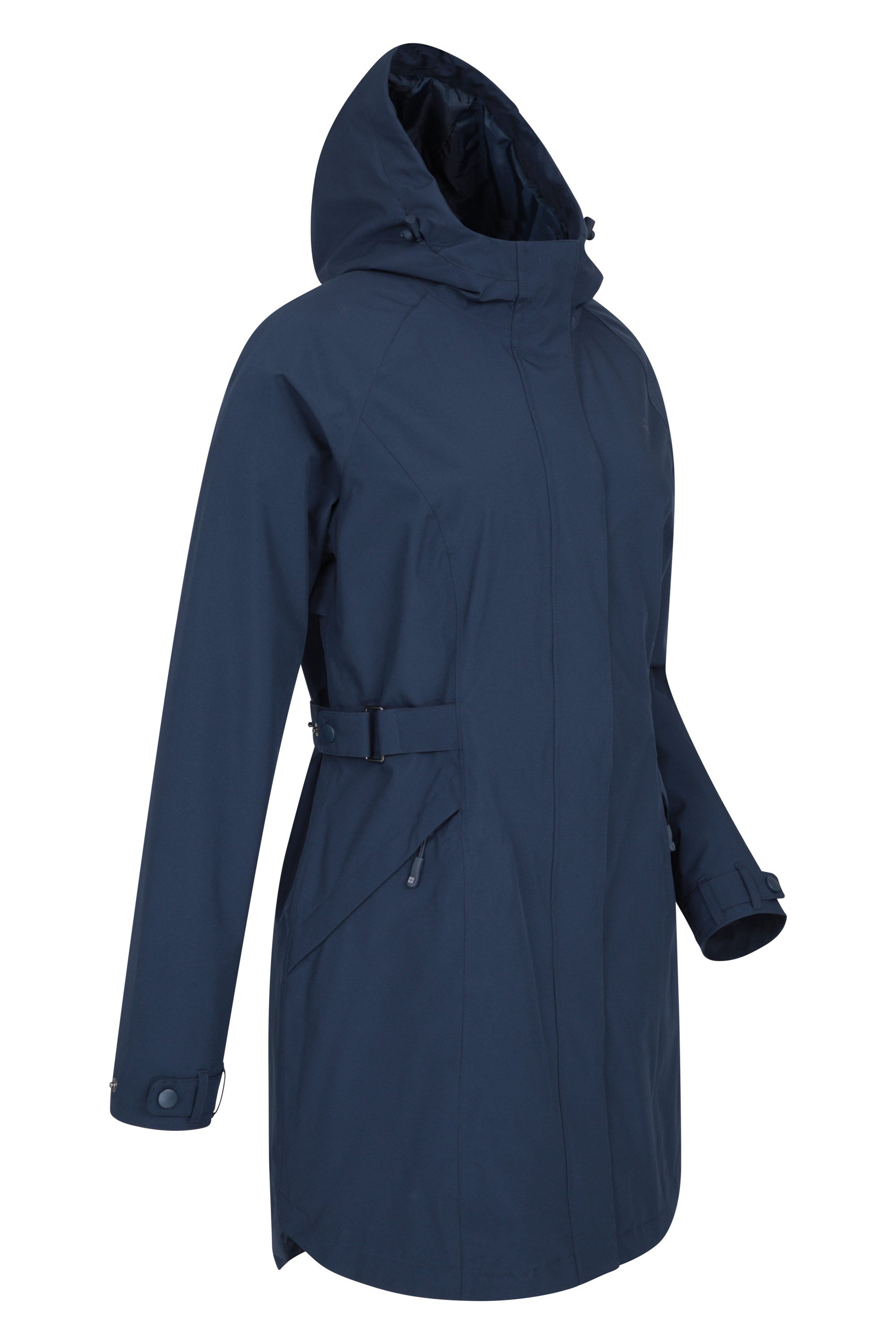 raincoat with removable lining women's