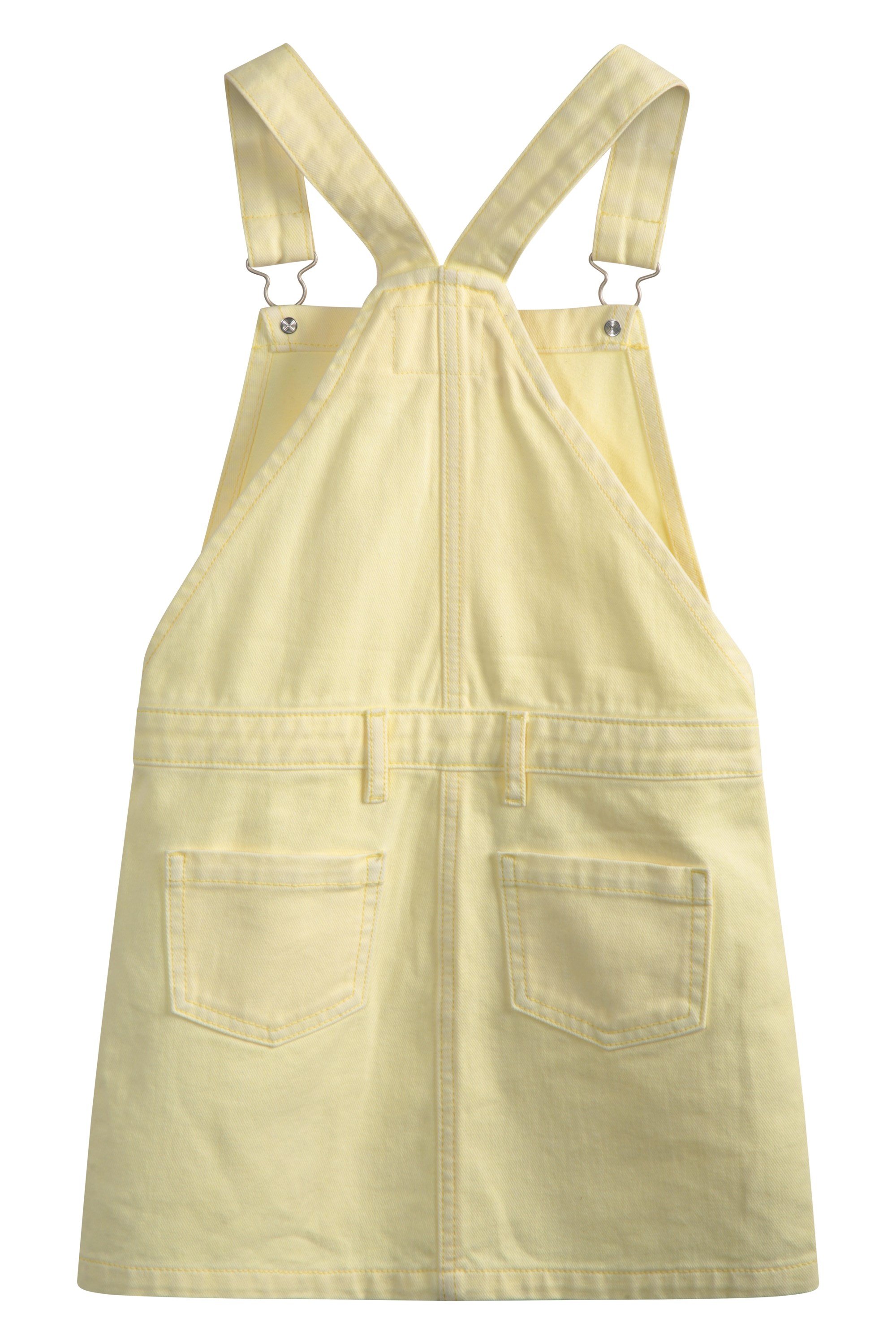 Outdoors Mountain Warehouse Kids Denim Dungaree Dress Lightweight Girls Clothing- Best for Summer Holidays Adjustable fit