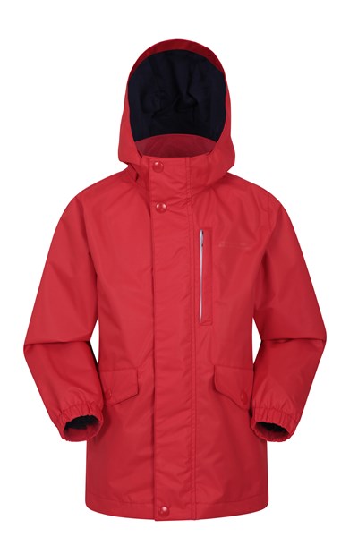 Dale Kids Lightweight Waterproof Jacket - Red