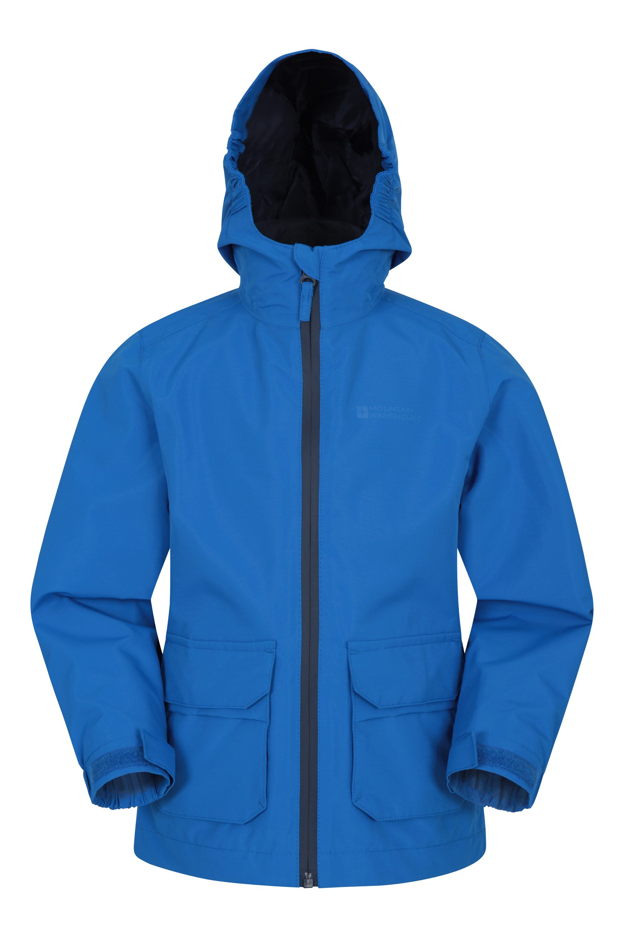 Patch Pocket Kids Waterproof Jacket | Mountain Warehouse GB