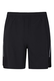 Motion Pantalones cortos deportivos 2 en 1 Negro Carbono
