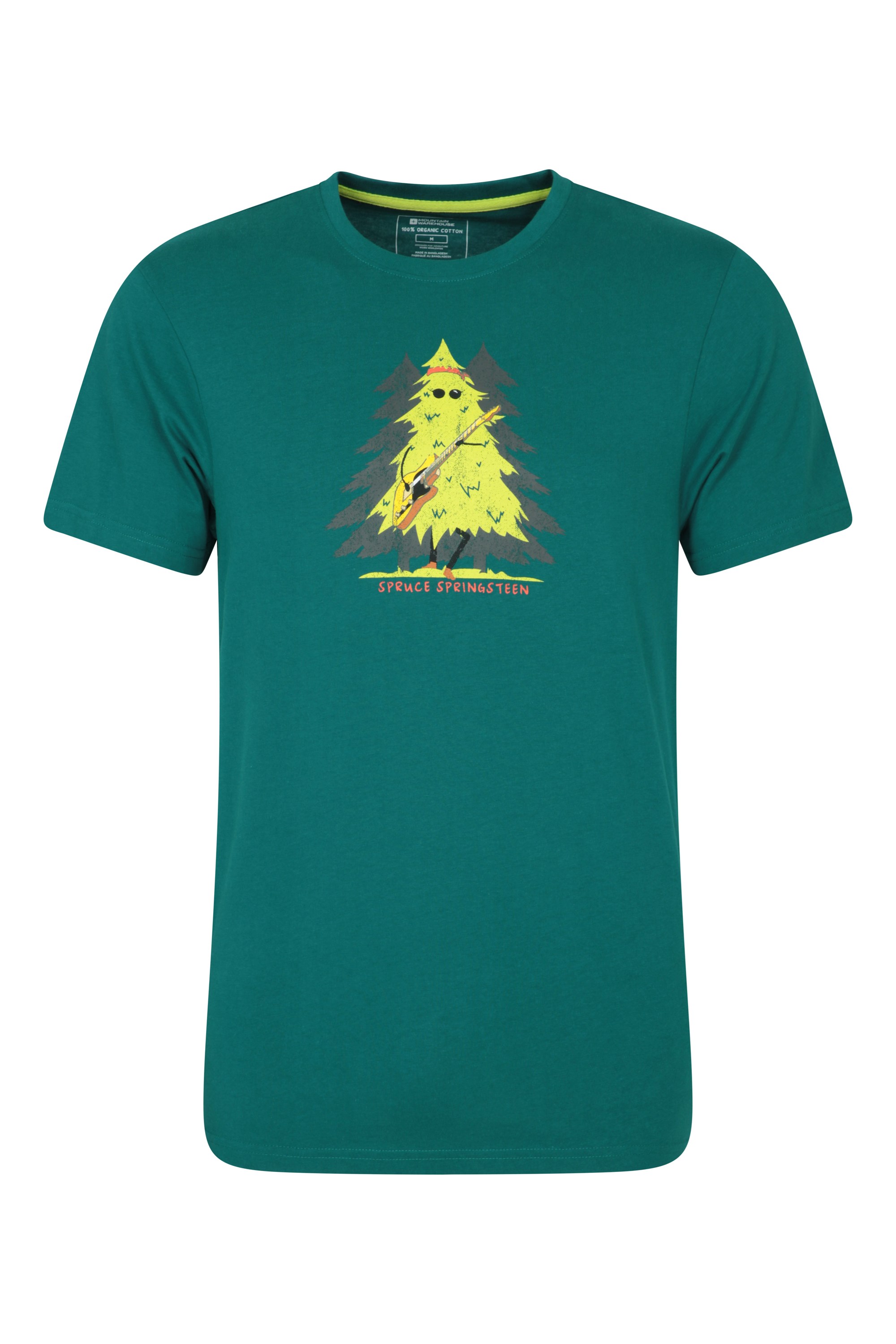 T-Shirt Spruce Springsteen Homme - Vert