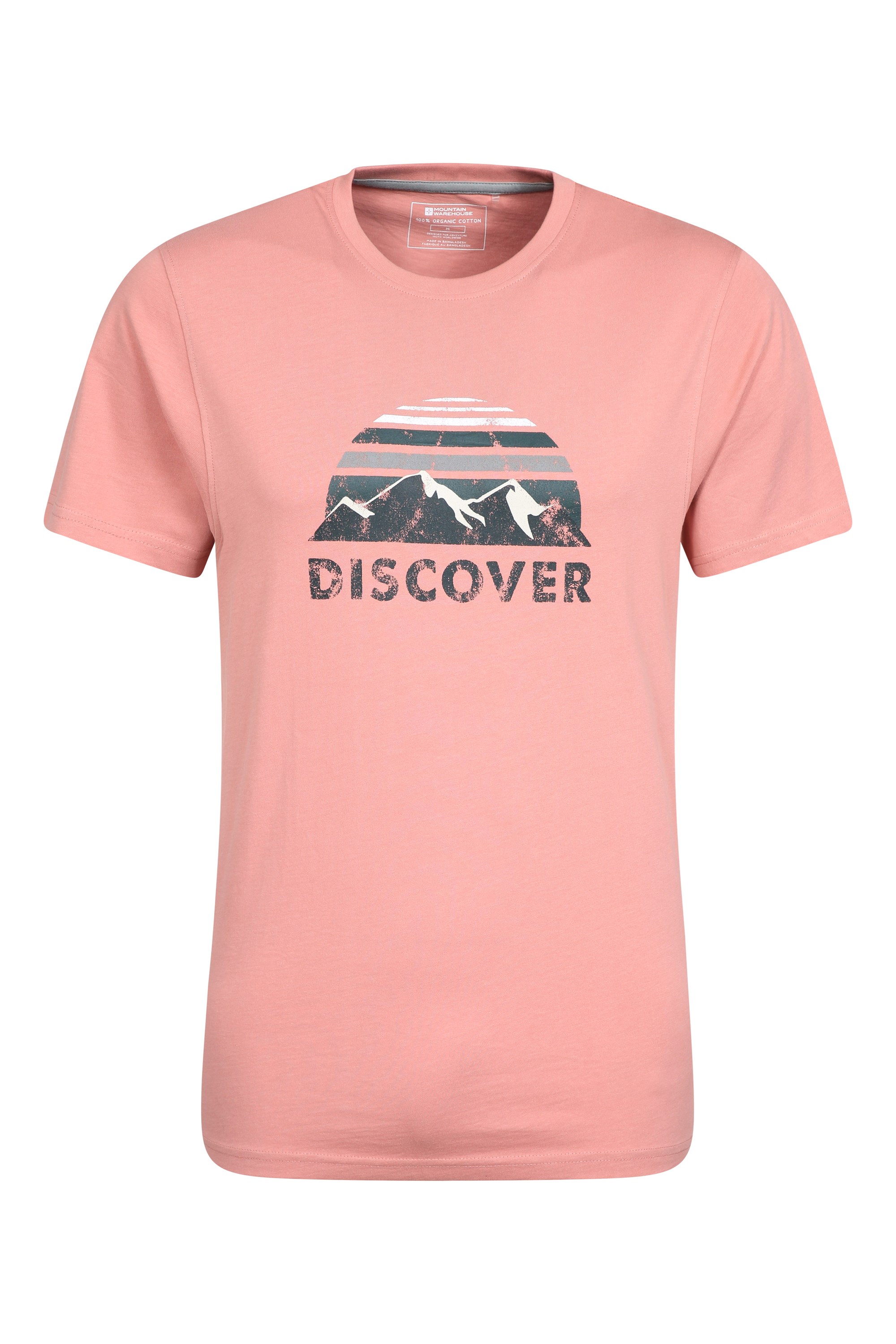 T-Shirt Discover Homme - Rose