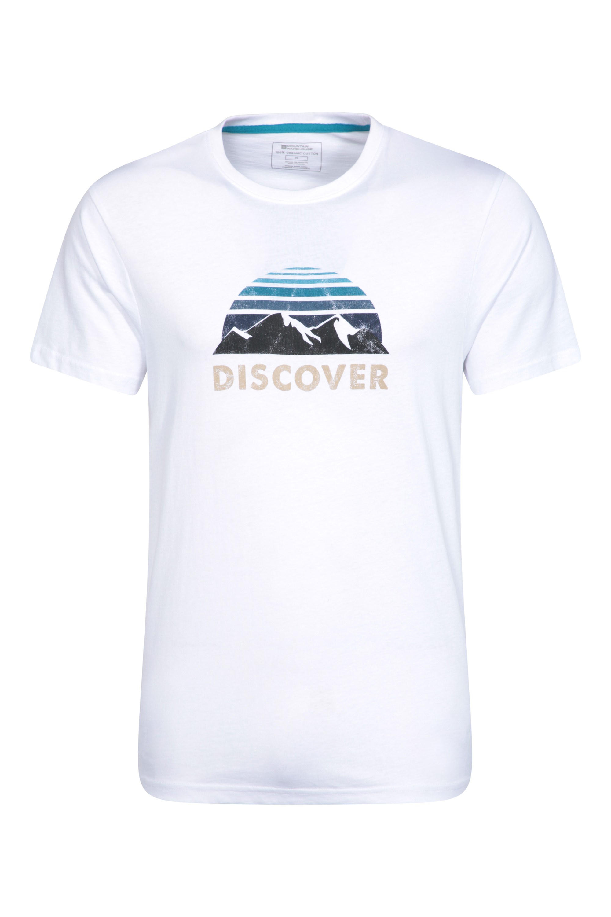 T-Shirt Discover Homme - Blanc