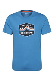 Explore The Unknown Mens Organic Cotton T-Shirt