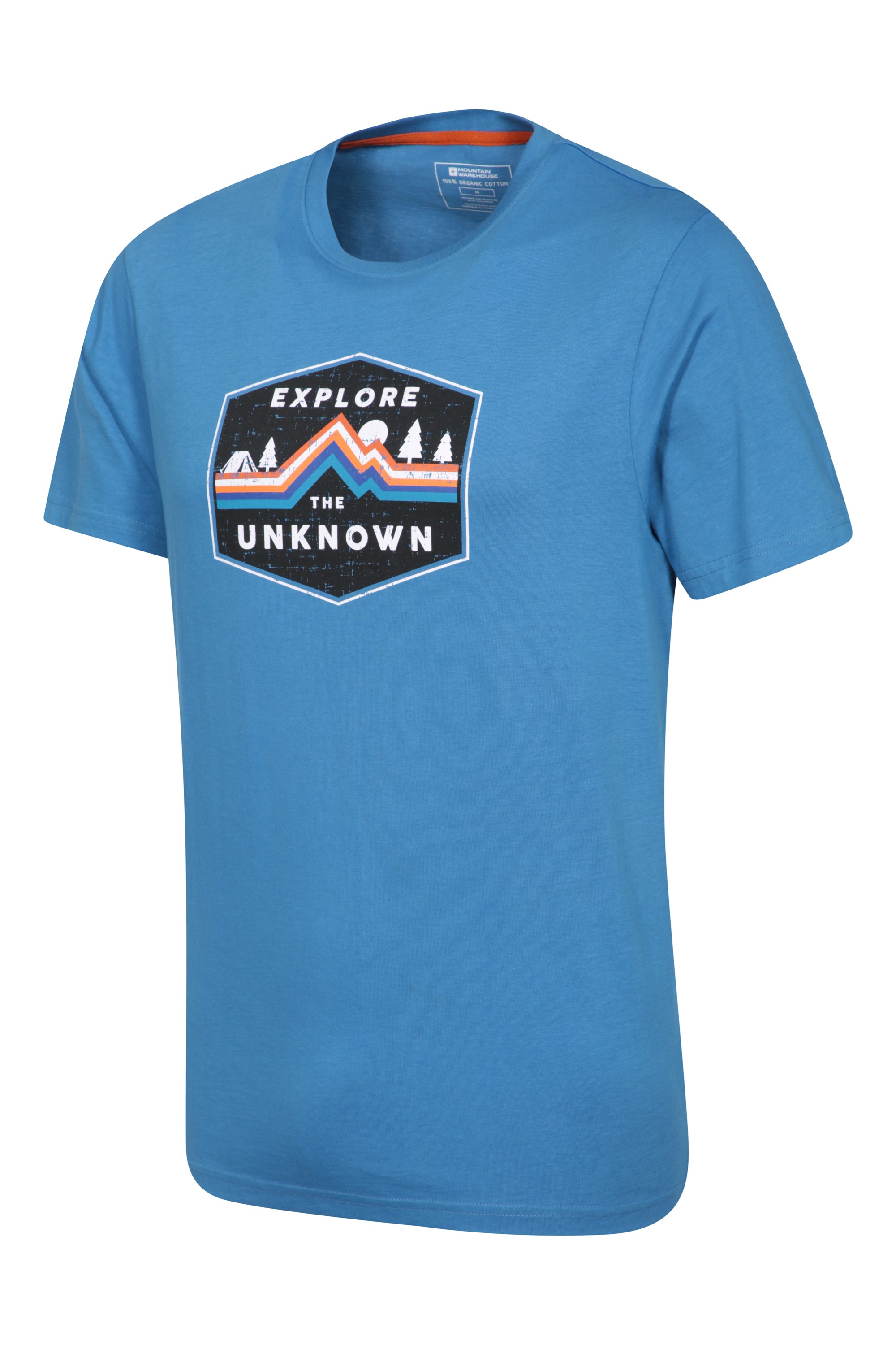 Explore The Unknown Mens Cotton T-Shirt