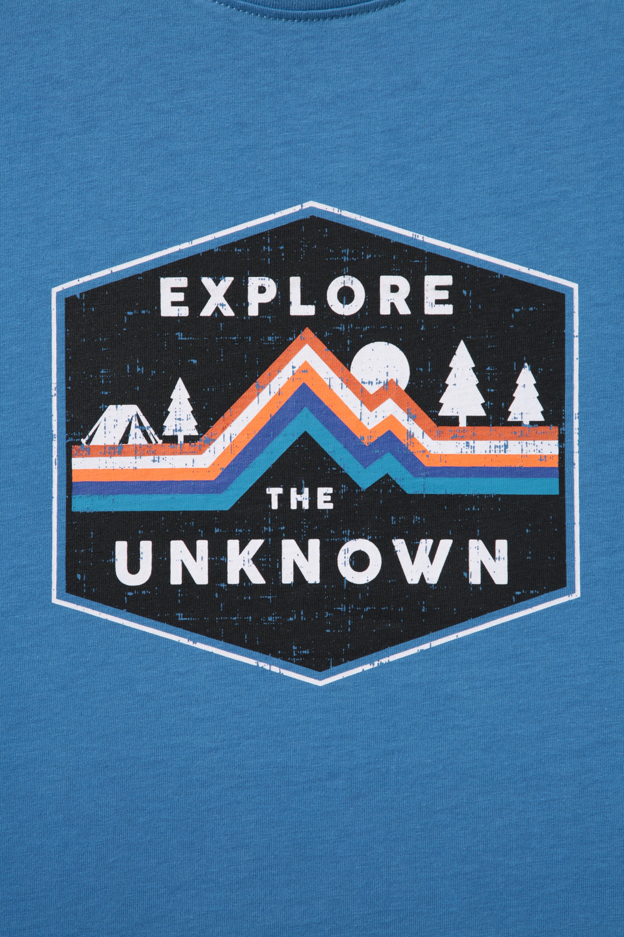 Explore The Unknown Mens Cotton T-Shirt