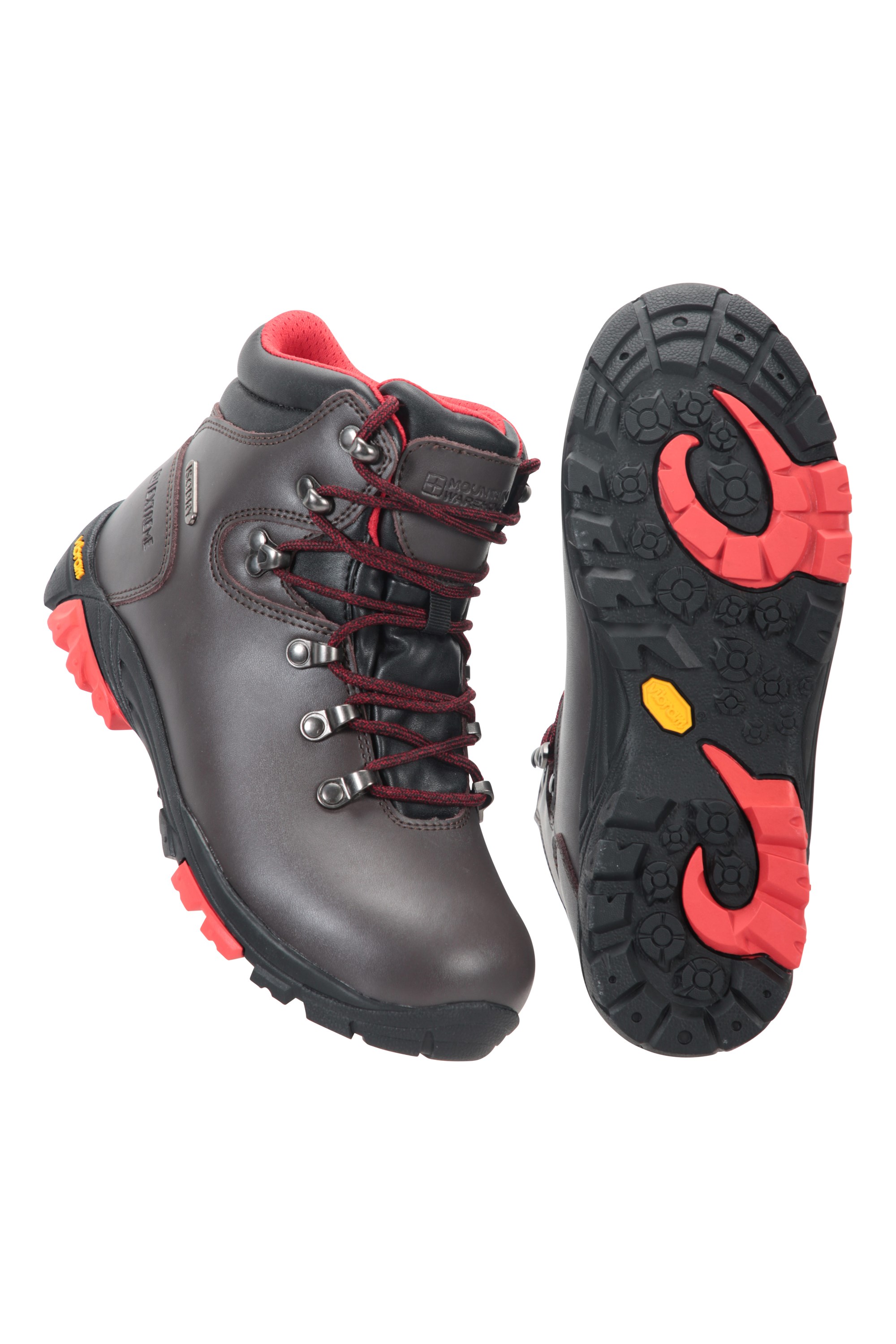 Extreme Latitude Kids Waterproof Leather Vibram Boots - Brown