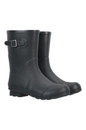 Womens Mid-Height Rubber Rain Boots
