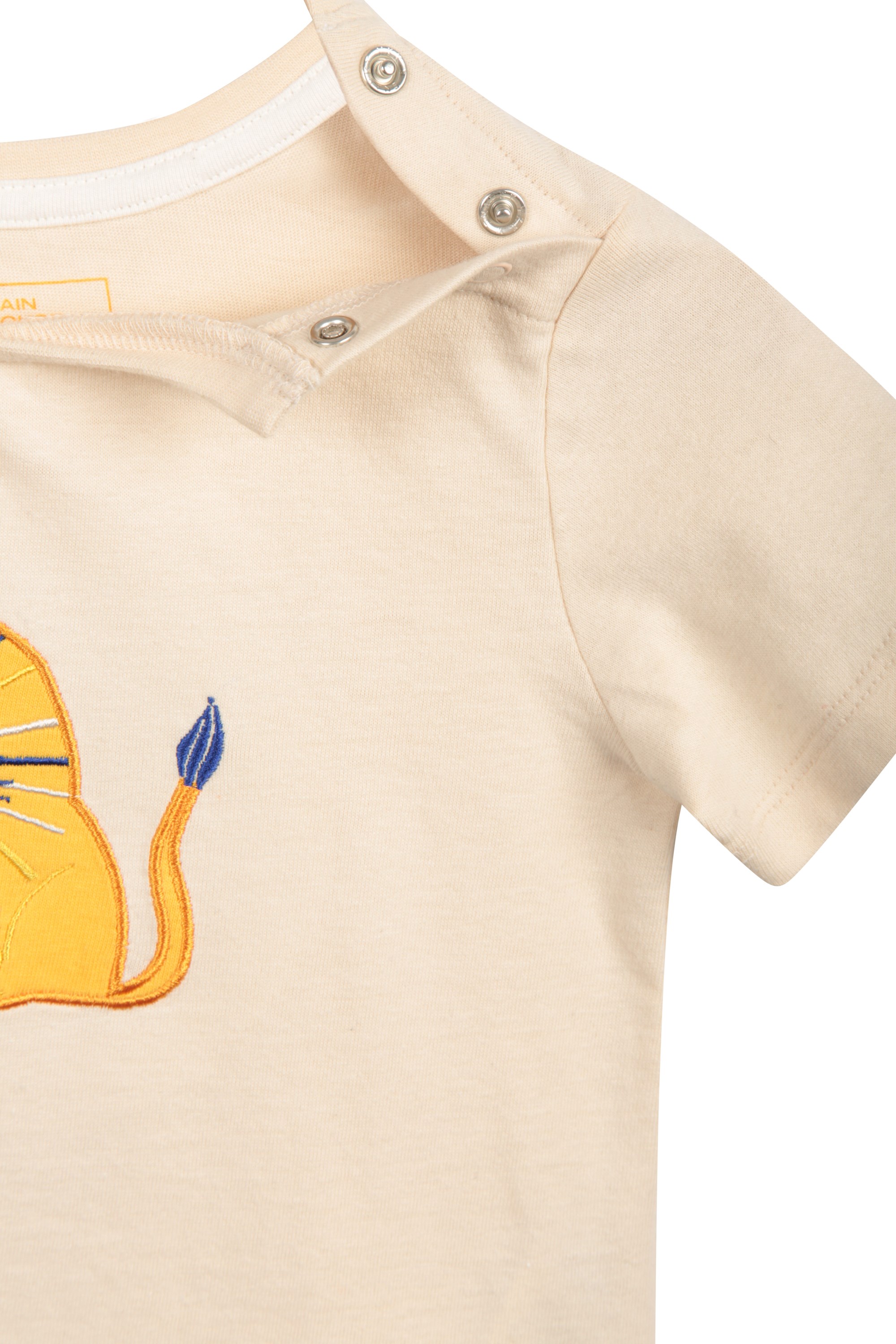 Lightweight Mountain Warehouse Baby Unisex Long Sleeve Applique T-Shirt 100% Cotton Jersey 