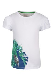 Peacock Kids Organic Cotton T-Shirt