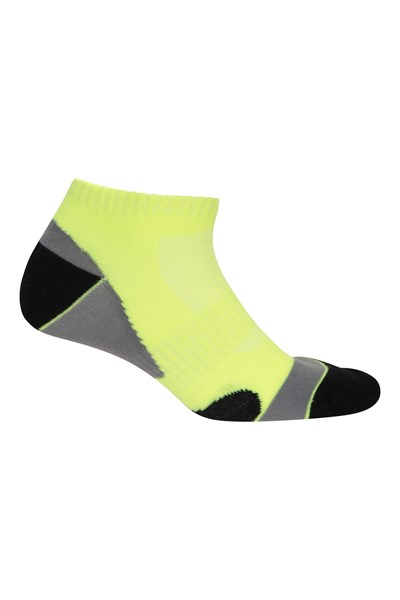 Mens Running Padded Socks - Green